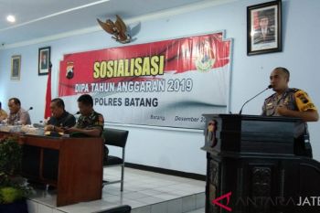 Hadapi Pemilu, anggaran DIPA Polres Batang naik 0,67 persen
