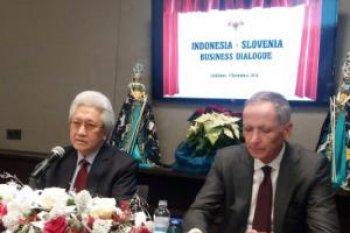 Dubes berdialog dengan pengusaha Slovenia