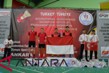 Timnas bulutangkis junior mendominasi BWF Turki