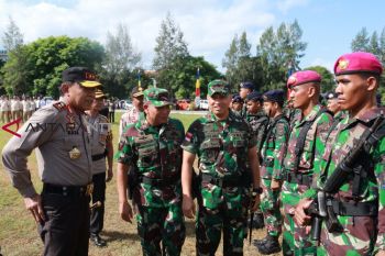 5.251 personil gabungan amankan Natal dan Tahun Baru