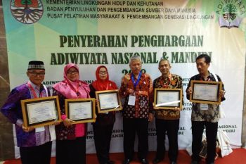 Lima sekolah di Magelang terima Adiwiyata Nasional