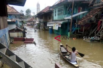 Dua kecamatan di Muratara terendam banjir
