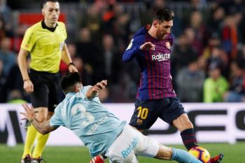 Barcelona lewatkan pergantian tahun di puncak Liga Spanyol