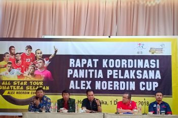Mantan Pemain Timnas tur keliling Sumatera Selatan