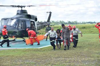Delapan jenazah korban KKSB tiba di Timika