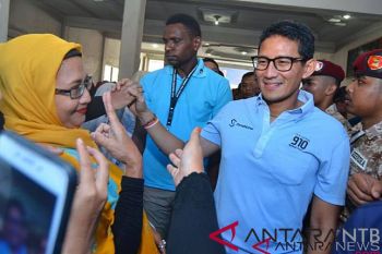 Sandiaga Uno dijadwalkan sapa warga Lombok