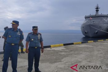 Danlantamal kunjungi kesiapan lokasi Hari Nusantara di Banggai