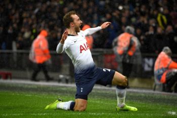 Jadi "supersub", Eriksen girang pungkasi pekan seru Tottenham