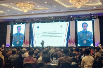 Presiden Jokowi luncurkan Geoportal Kebijakan Satu Peta