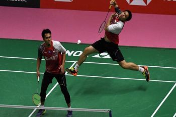 Singkirkan Unggulan Kedua China Ahsan/Hendra ke Semifinal