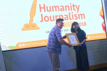 Antara News Dapat Anugerah Jurnalistik Kemanusiaan Dari ACT