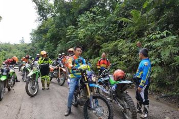 Bupati Nadalsyah tinjau rencana jalan  Desa Lemo - Simpang Batapah