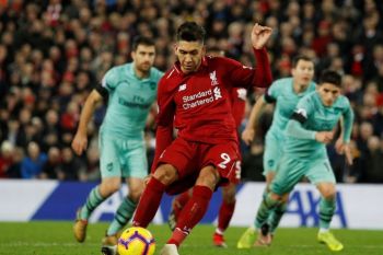 Dapat dua penalti, Liverpool bantai Arsenal 5-1