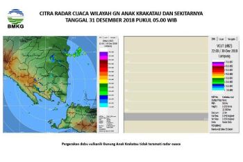 Gunung Anak Krakatau Alami Empat Kali Kegempaan Letusan