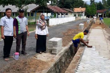 Pemerintah Desa Labuhanratu IX Lamtim Bangun Jogging Track