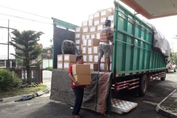 KPU Jateng: Bilik dan kotak suara sudah sampai ke kabupaten/kota