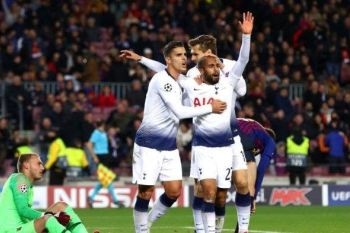 Spurs Dampingi Barca ke 16 Besar Liga Champions