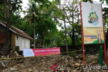 Tujuh Objek Wisata di Merak Belantung Ditutup