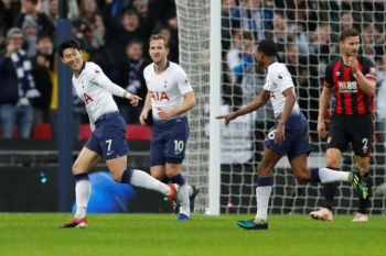 Gulung Bournemouth 5-0, Tottenham naik peringkat kedua klasemen