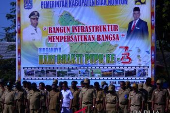 Insan PUPR Biak Numfor dituntut  menjadi manager infrastruktur