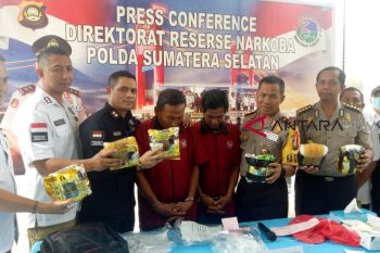 Polda tangkap dua kurir bawa 6 kilogram sabu