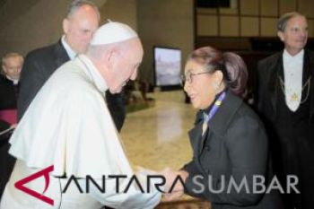 Menteri Susi audiensi dengan Paus Fransiskus, ini yang dibahas