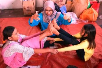 Anak-anak Korban Tsunami Jalani Pemulihan Trauma