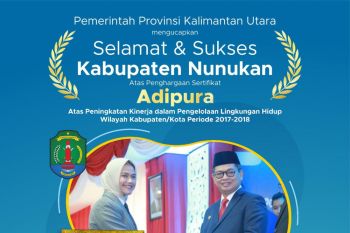 Selamat! Nunukan Raih Penghargaan Adipura
