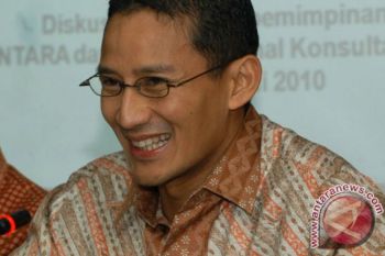 Sandiaga Uno dapat masukan dari Anies jelang debat capres ketiga