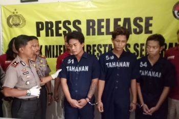 Tiga anggota komplotan begal ditangkap