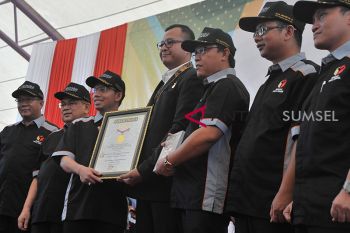 Sumsel pecahkan MURI peserta apel siaga Pemilu