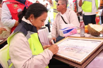 Tol Bakauheni-Terbanggi Besar akan diresmikan  antara tanggal 10 atau 11 Februari