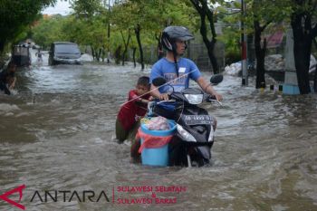 Banjir akibatkan distribusi air PDAM Makassar terhenti