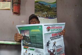 Tabloid "Indonesia Barokah" disebar di sejumlah masjid Solo