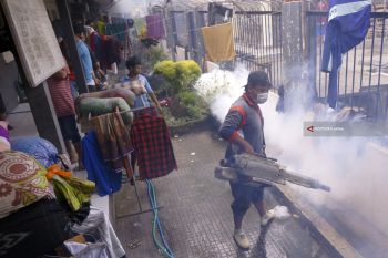 Fogging di Lapas Tulungagung