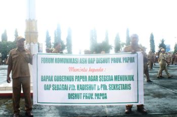ASN Dishut Papua dorong Plh Kadis harus OAP