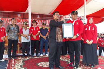 Wakapolres Lingga pimpin HUT Satpam ke 38