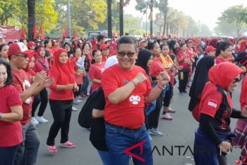 Sambut HUT Ke-46, PDI Perjuangan gelar "parade akhir pekan"