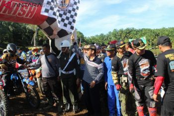 Jelajah Bumi Kinali, Embung Bacah Sopan Kinali Pasaman Barat dipadati motor trail
