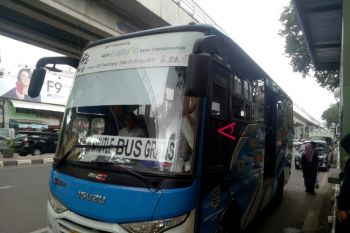 Bus gratis di Jalan Sudirman kurang diminati
