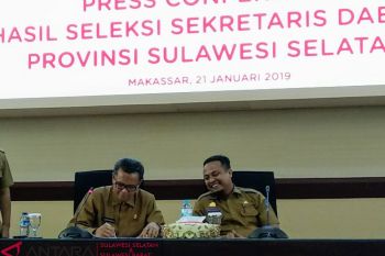 Gubernur Sulsel tandatangani tiga calon sekda hasil seleksi