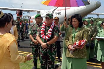 Pangdam XIII/Merdeka kunjungi wilayah perbatasan Talaud