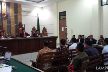 Tujuh saksi dihadirkan pada sidang fee proyek Lampung Selatan