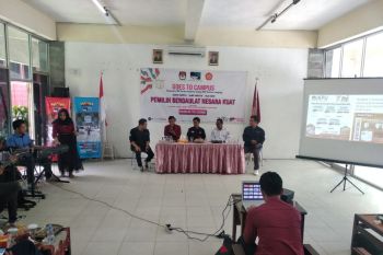 KPU Lampung goes to campus sosialisasi ke pemilih