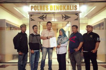 PWI Bengkalis Laporkan Oknum Caleg Berkarya ke Polisi