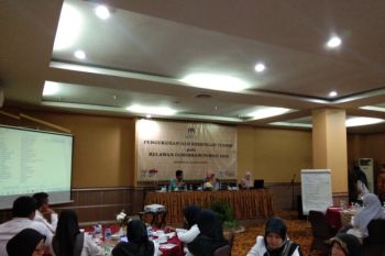 Relawan Demokrasi Pemilu empat kabupaten/kota DIY dikukuhkan