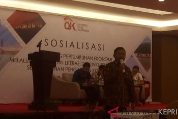 Tingkat literasi keuangan Kepri 37,1 persen