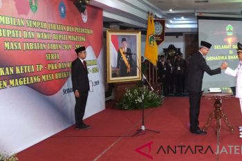 Ganjar ajak Bupati Magelang langsung tancap gas