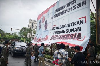 Bawaslu Palangka Raya tertibkan APK tidak sesuai aturan