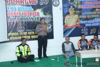 Polres Batang ajak komunitas motor pelopor keselamatan